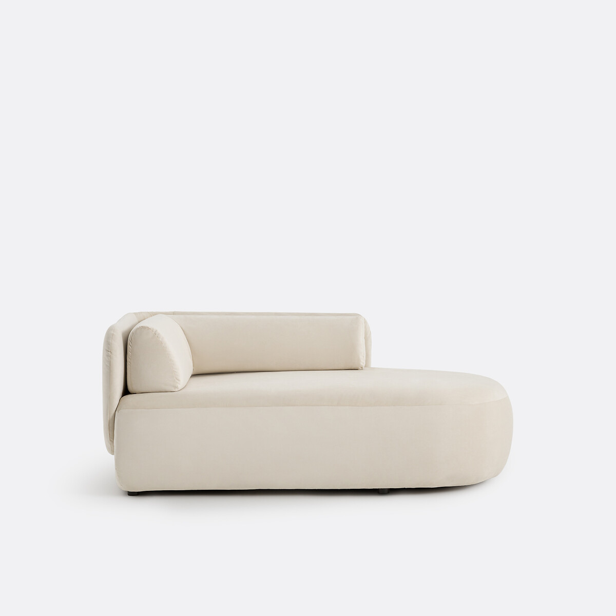 LA REDOUTE INTERIORS<br>Cadeira rechts, fluweel, Méridiano