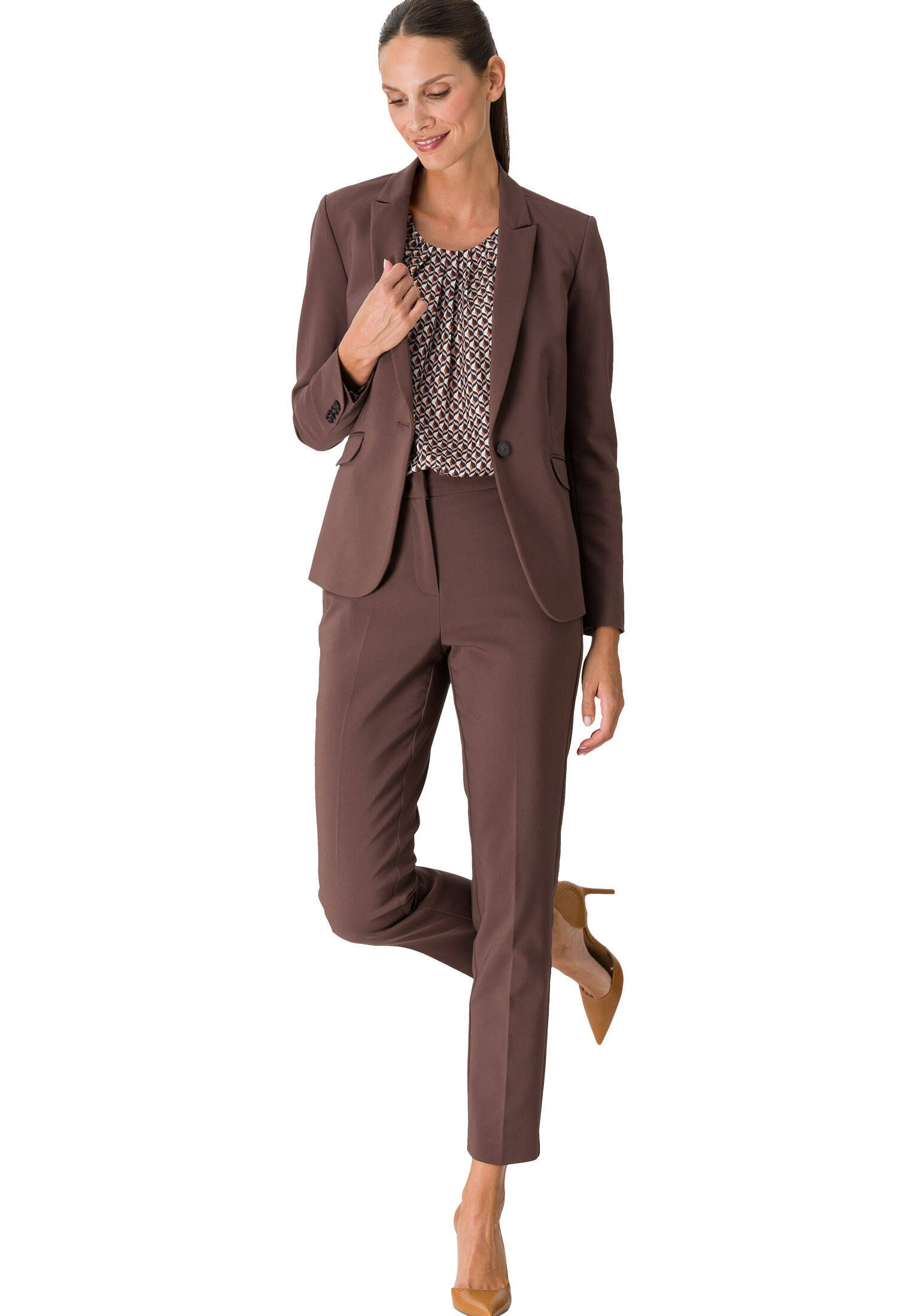 zero| Damen Blazer mit Stretch
