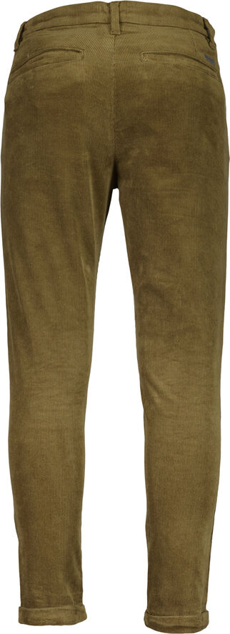 Lindbergh Cropped corduroy pants Sand