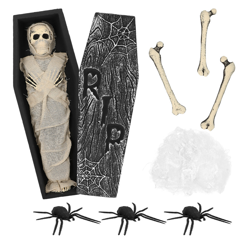 Halloween Decoratie Set Mummy 8 delig