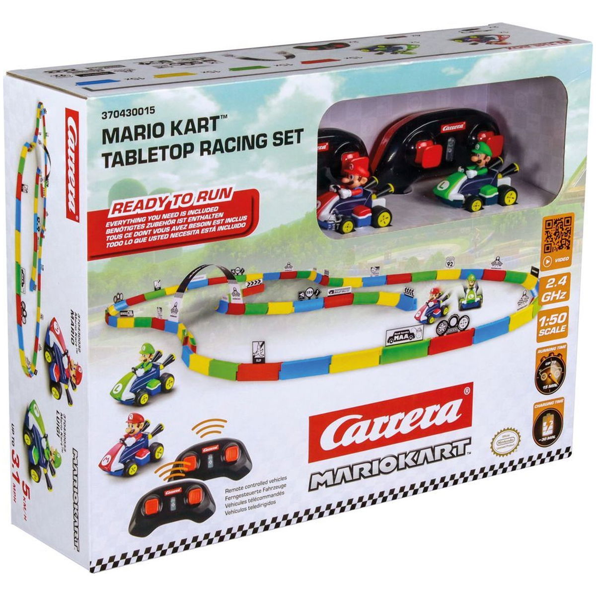 CarreraCarrera   Mario Kart Tabletop Racing Set
