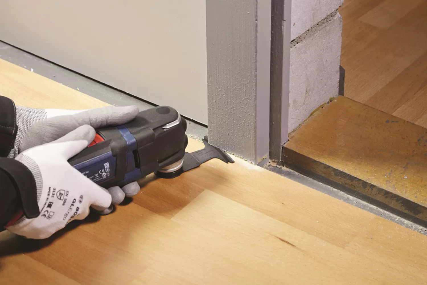 Bosch 2608662357 / AII 65 APC HCS invalzaagblad - 40 x 65 mm - Hout