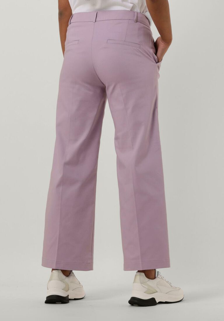 SUMMUM paarse summum pantalon trousers wide leg classic stretch