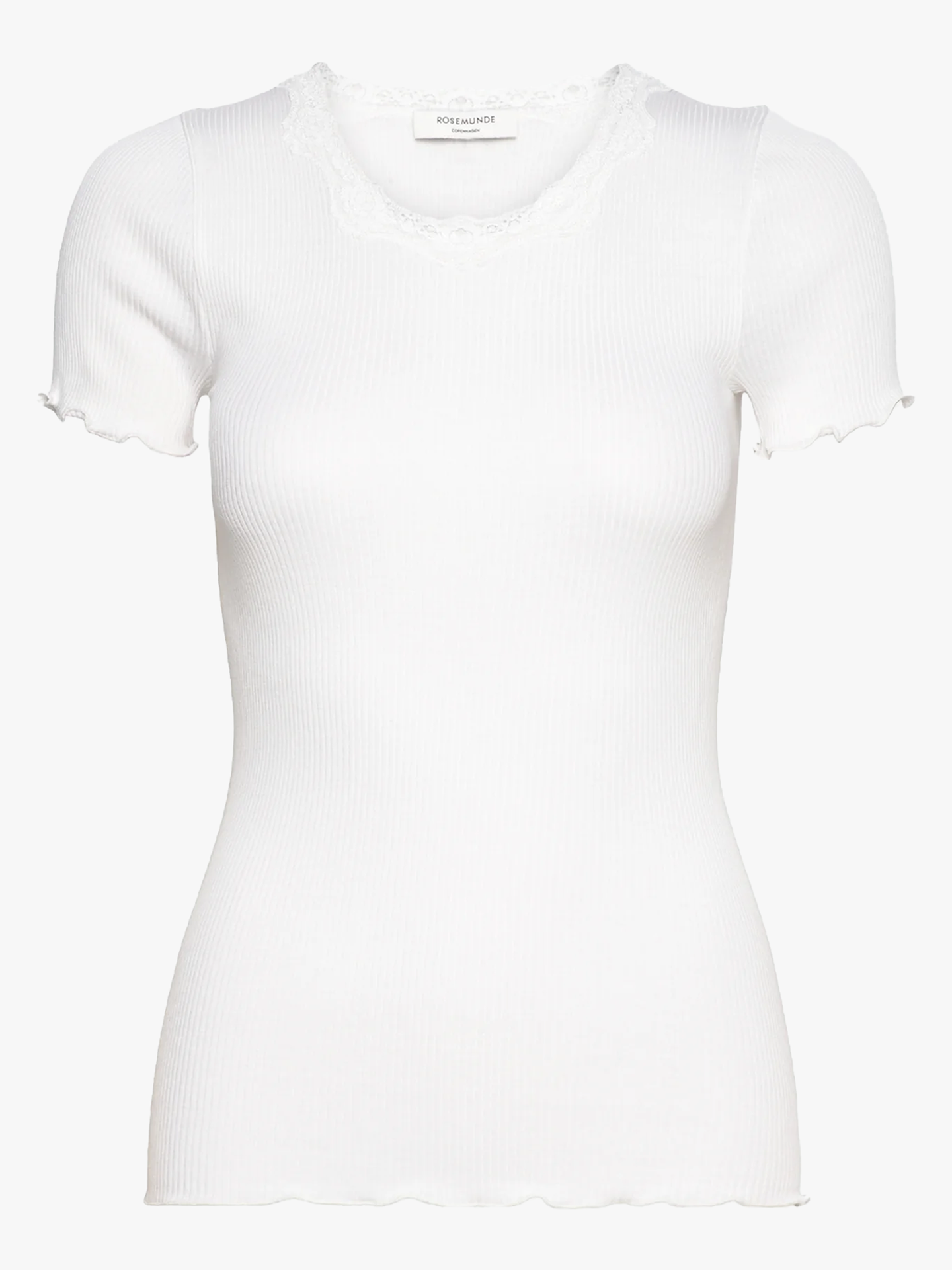 Beatha Short Sleeve Regular O-Neck Lace T-Shirt