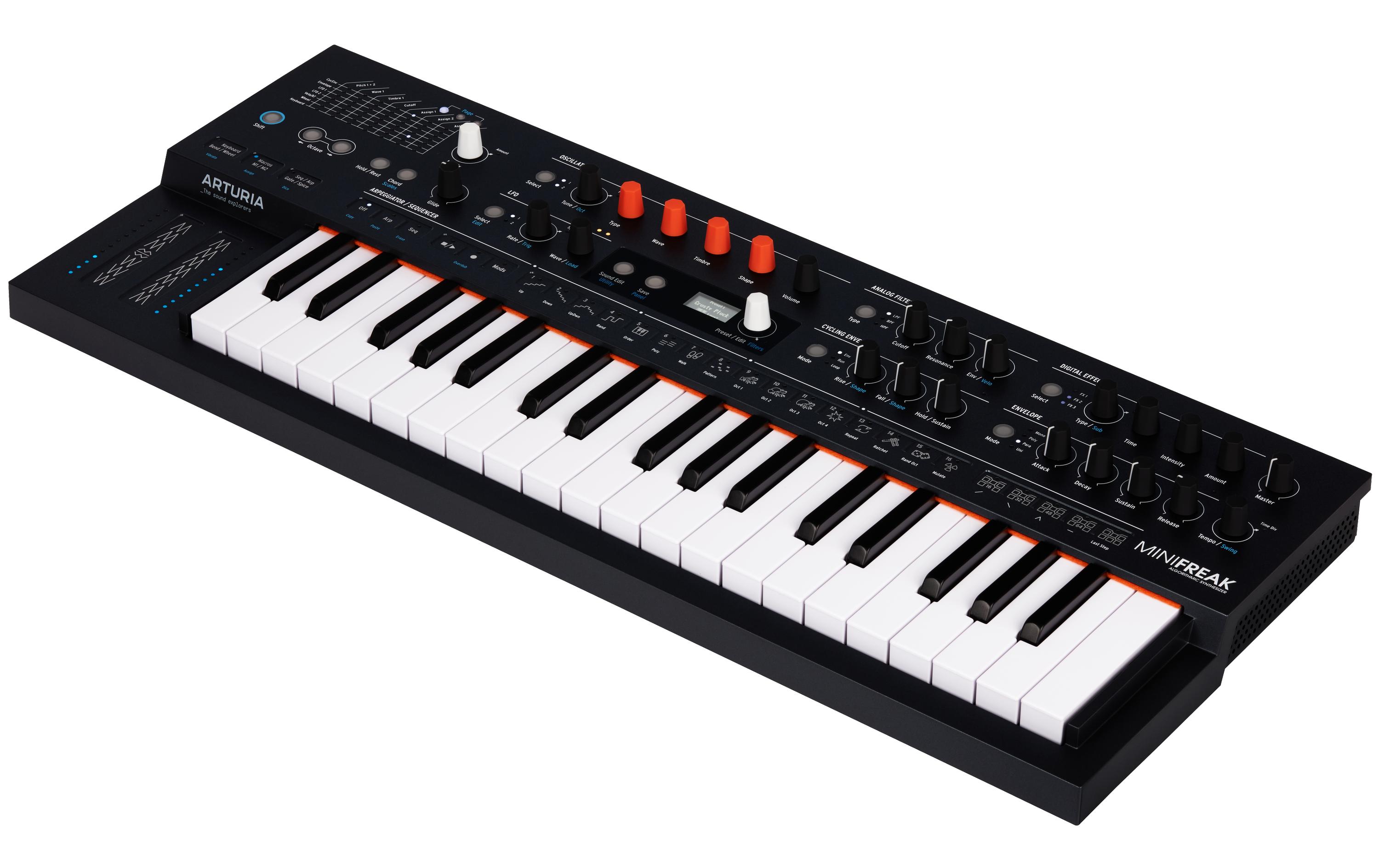 Synthesizer MiniFreak<br>Spontaner algorithmischer Synthesizer