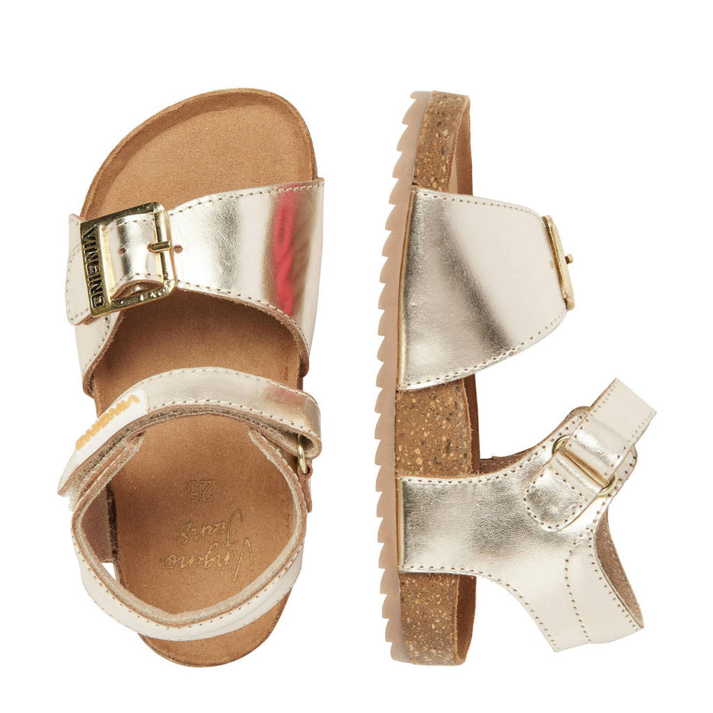 Vingino Lucyleren sandalen goud metallic