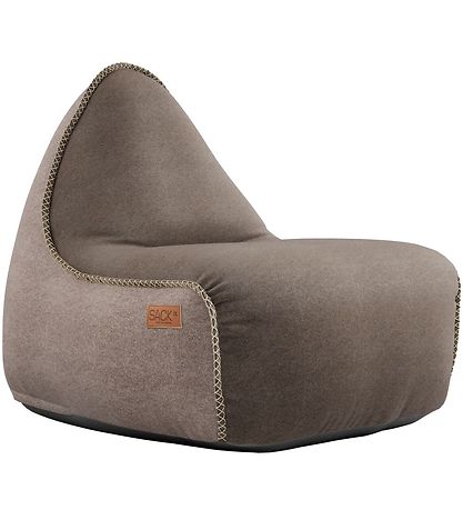 SACKit S?kkestol - Canvas Lounge Chair - 96x80x70 cm - Brun/Sand