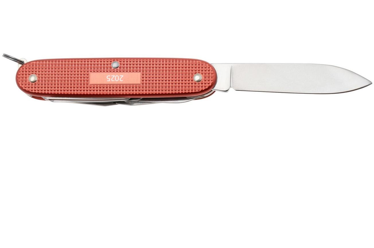 Victorinox Pioneer X Alox Limited Edition 2025 0.8231.L25, Stone Red, Zwitsers zakmes