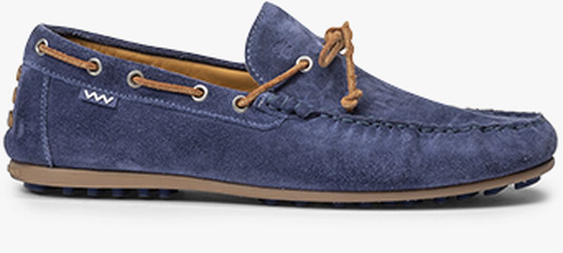 FLORIS VAN BOMMEL blauwe floris van bommel mocassins sfm-40009