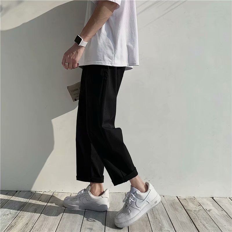 Wescosso - Effen cropped broek