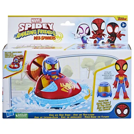 Hasbro Marvel Spidey and His Amazing Friends SPIDEY HOVER SPINNER
