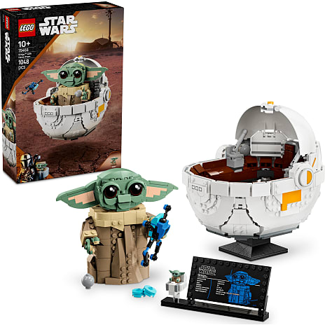 LEGO Star Wars: The Mandalorian Grogu med svævevogn 75403