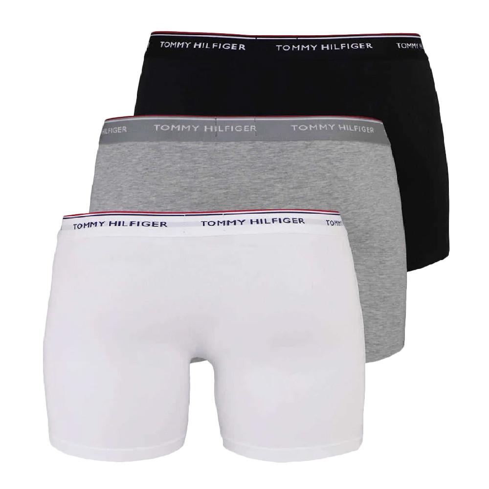 Tommy Hilfiger x3 Boxers Marine/Blanc/Gris Homme Tommy Hilfiger Trunk