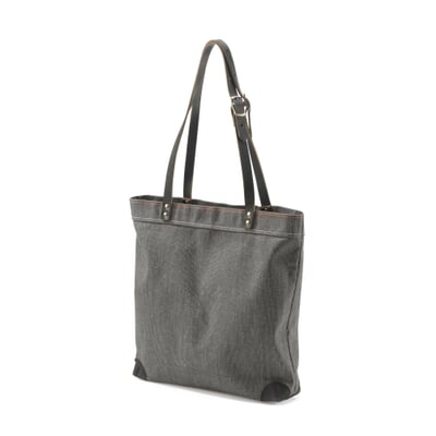 Handtasche Segeltuch, Anthrazit