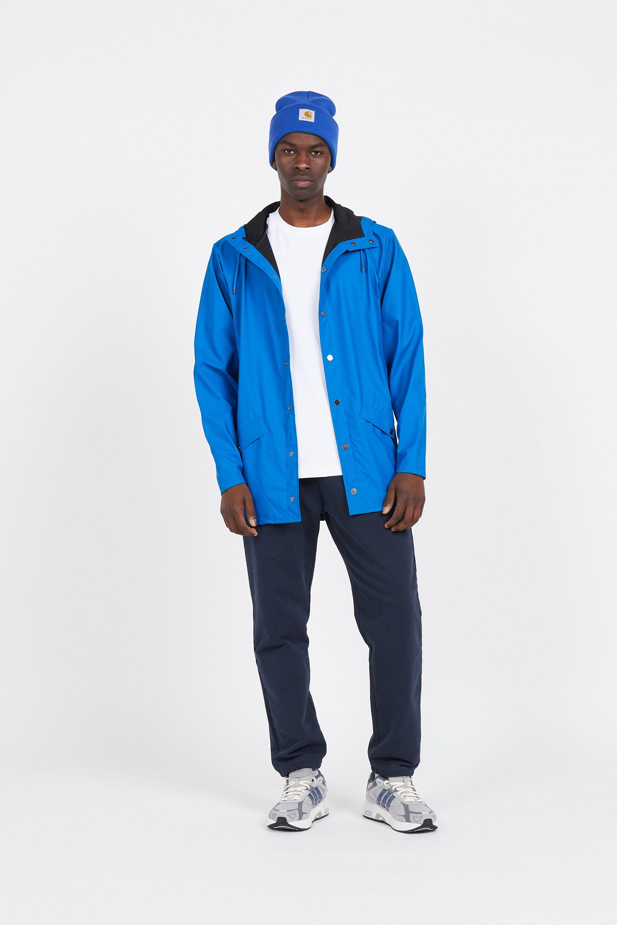 RAINS Coupe-vent Long Bleu