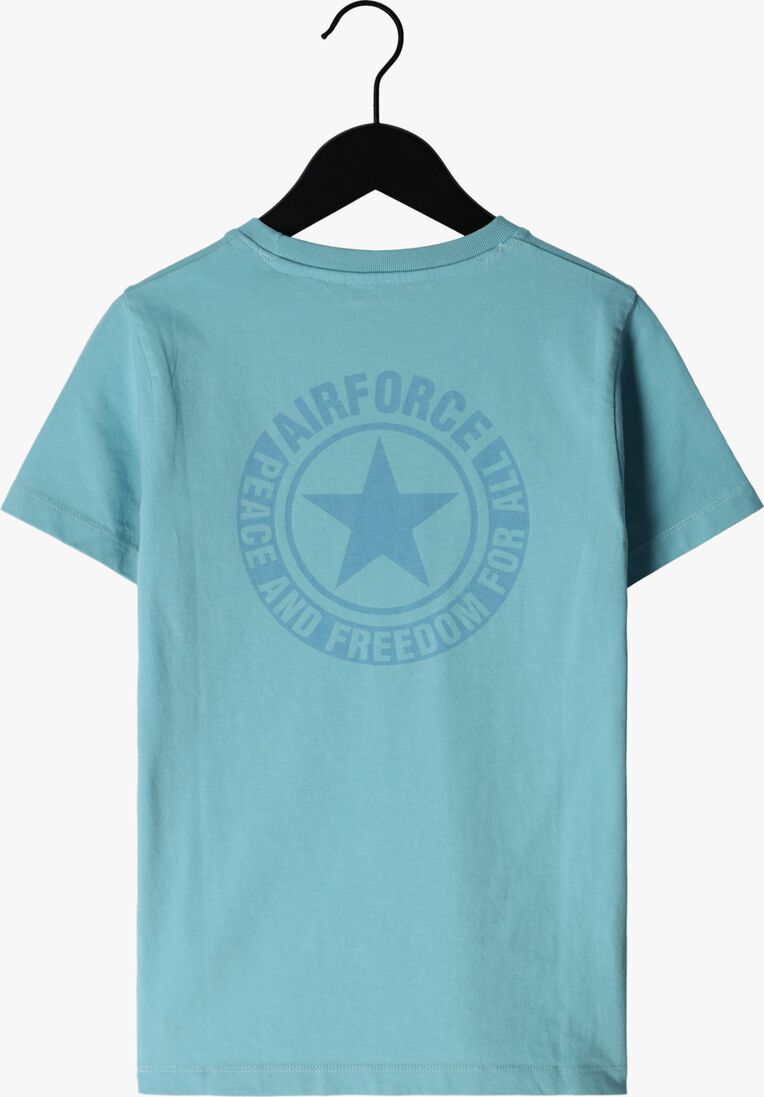 AIRFORCE lichtblauwe airforce t-shirt geb0883
