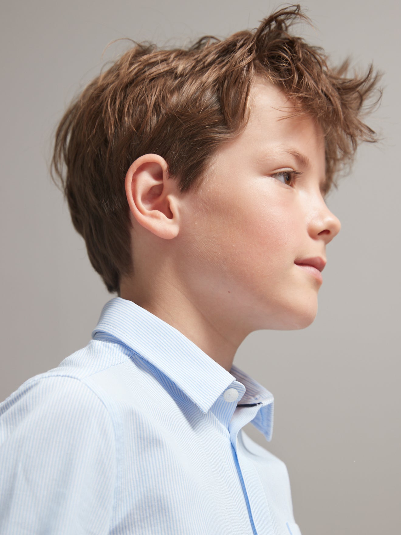 Chemise rayée garçon