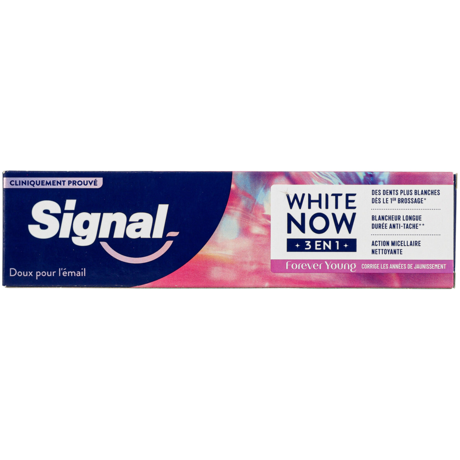 Signal Zahnpasta White Now 3 in 1 Forever Young