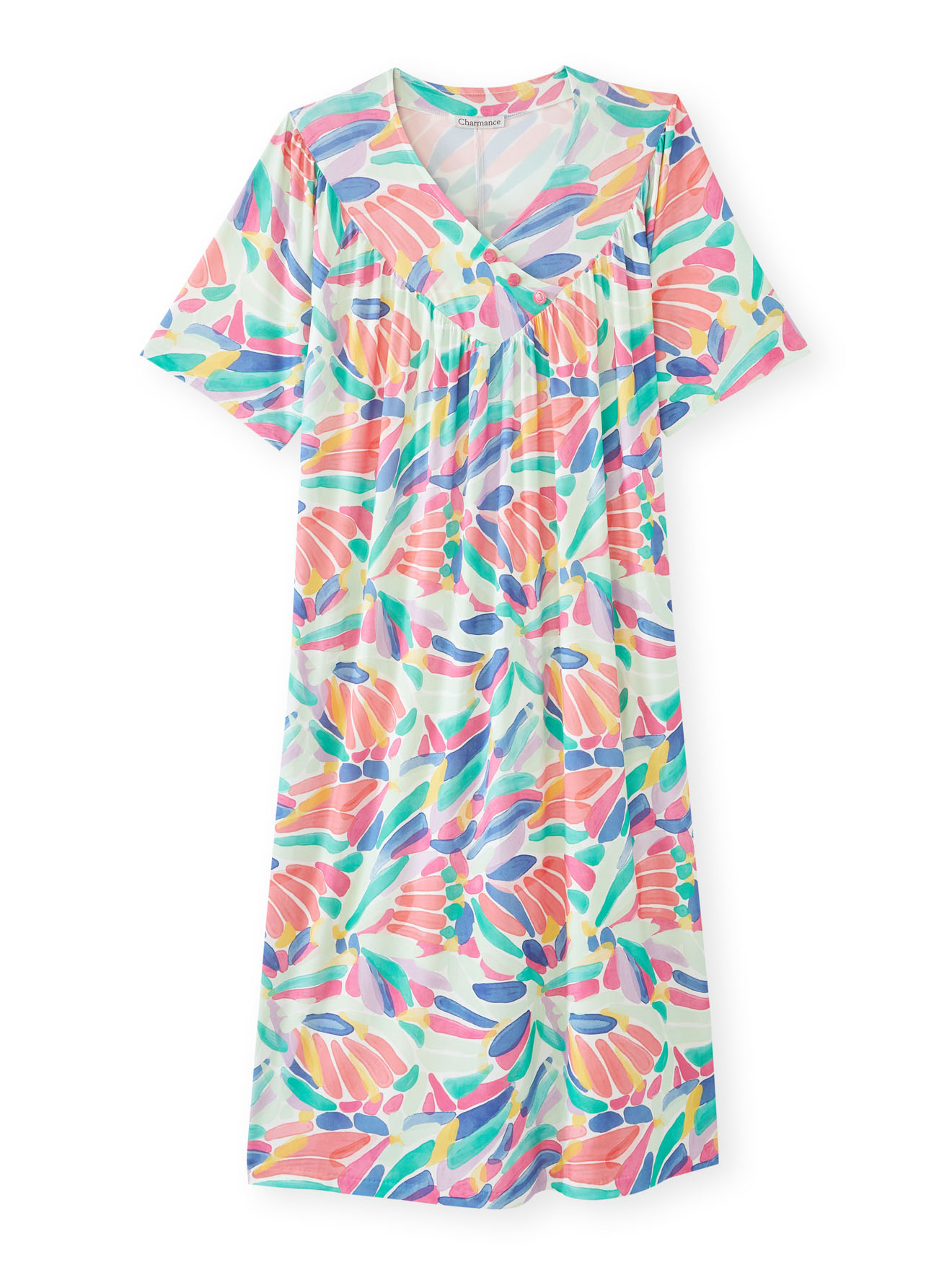 Robe en maille fluide.