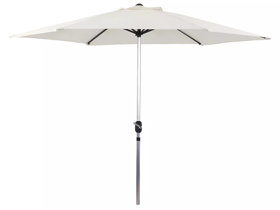 Parasol jardin droit Alu 