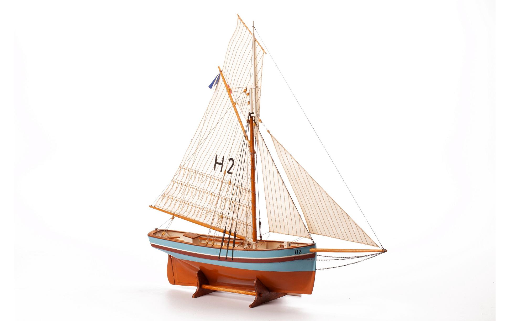 Bausatz Henriette Marie 1:50, 440 mmDetaillierter Schiffsmodellbausatz