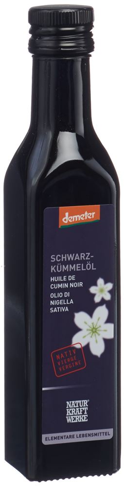 NATURKRAFTWERKE Schwarzkümmelöl nativ Öl Demeter Fl 250 ml
