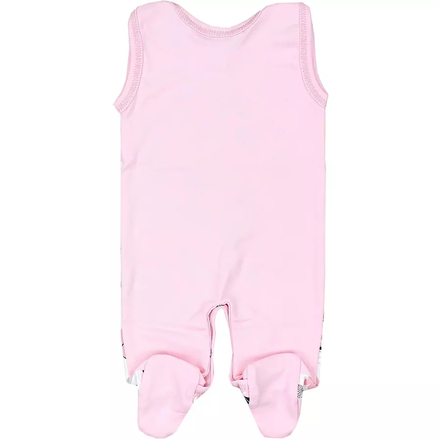 TupTam Baby Strampler Gemustert 2er Set rosagrau