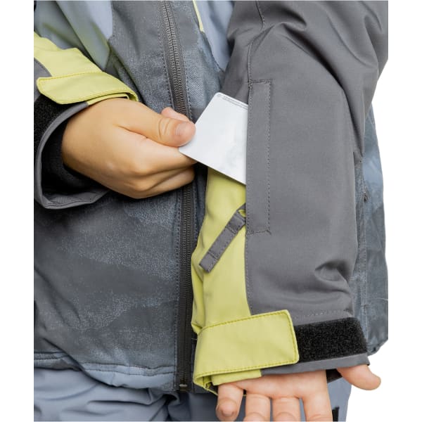 Veste de ski QUIKSILVER SILVERTIP YTH JK FLINT STONE