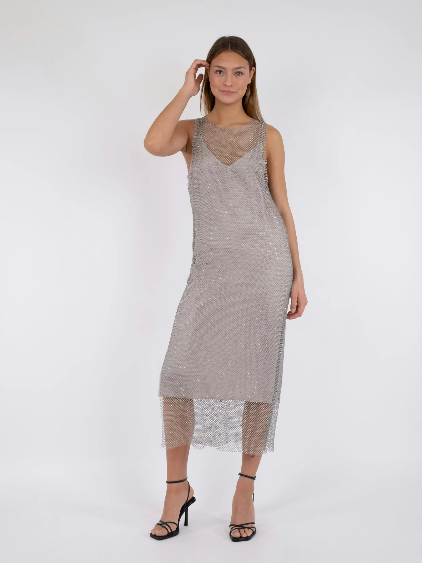Neo Noir Loreen Stone Dress