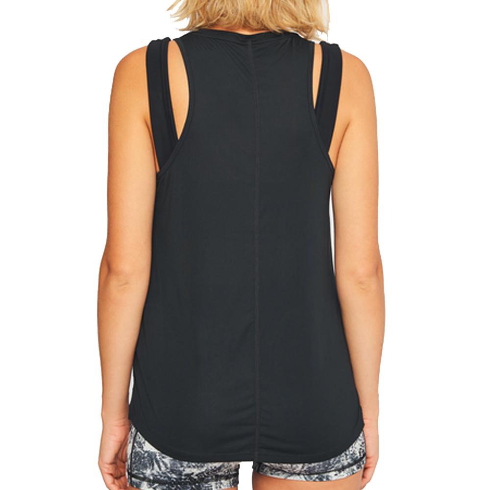Nike Débardeur de Sport Noir Femme Nike OneTank