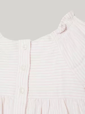 Vestido Ithaca Stripe de Manga Comprida