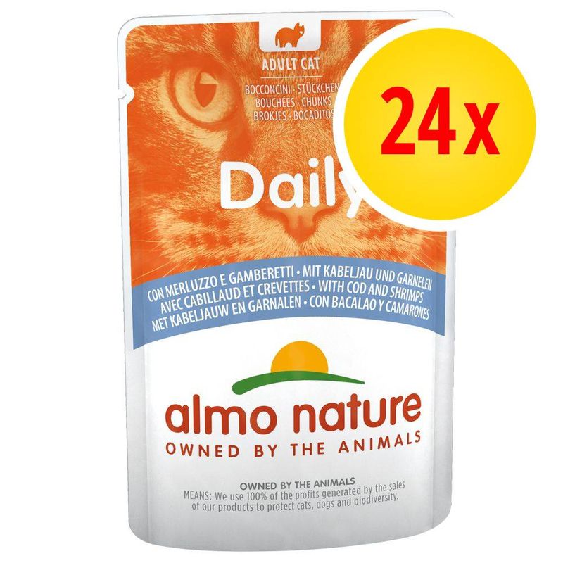 Lot Almo Nature Daily 24 x 70 g