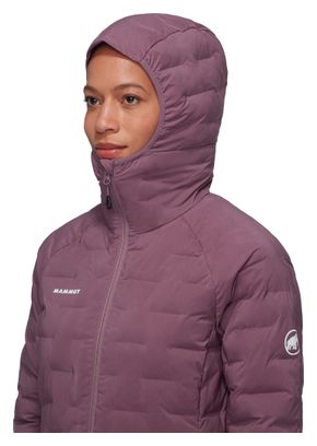 Doudoune Femme Mammut Sender In Hooded Violet