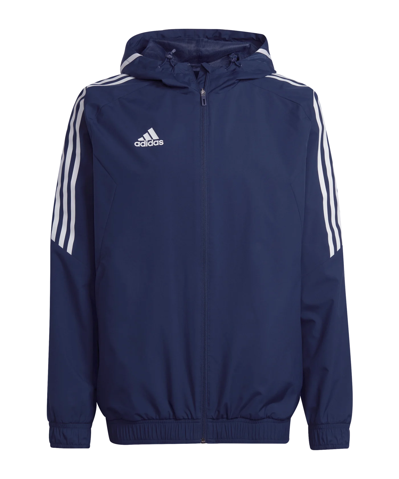 adidas Condivo 22 Allwetterjacke Blau Weiss