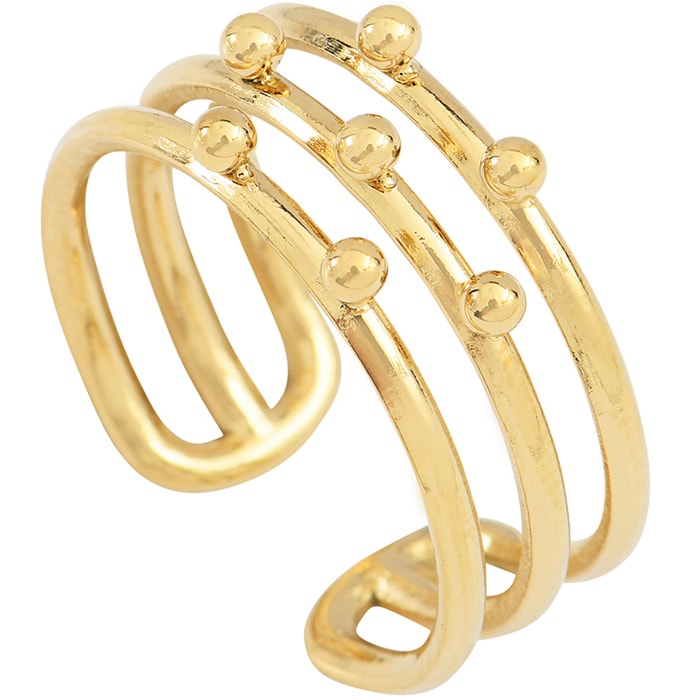Bague réglable - Acier doré