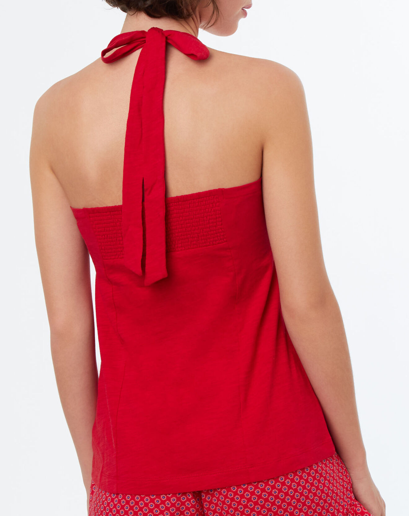 Etam Haut de pyjama Philipa rouge