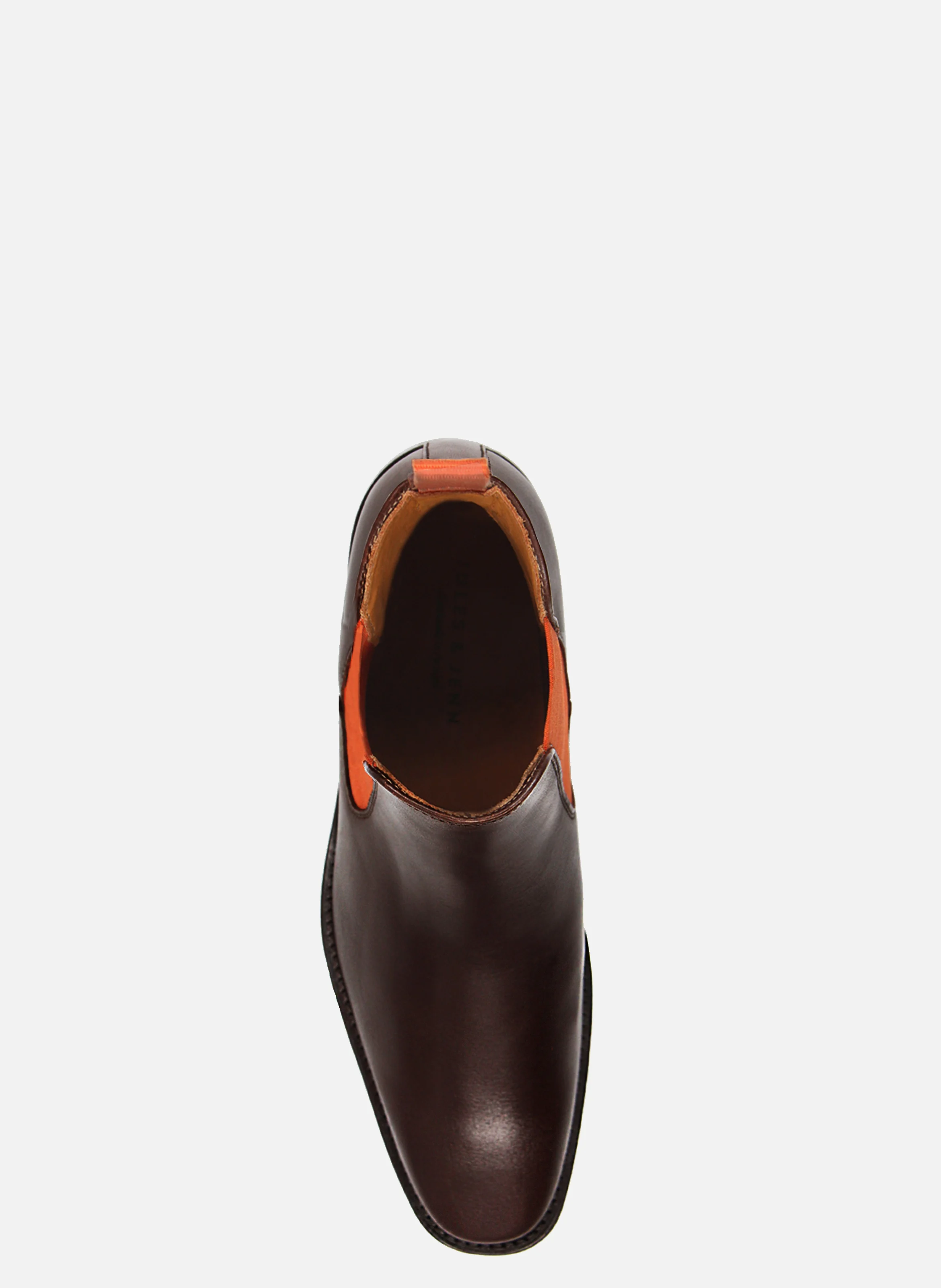 Chelsea boots cuir lisse | Marron