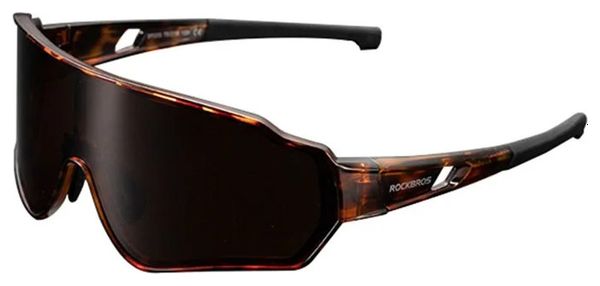 Lunettes de cyclisme photochromiques polarisées  anti-vent - noir