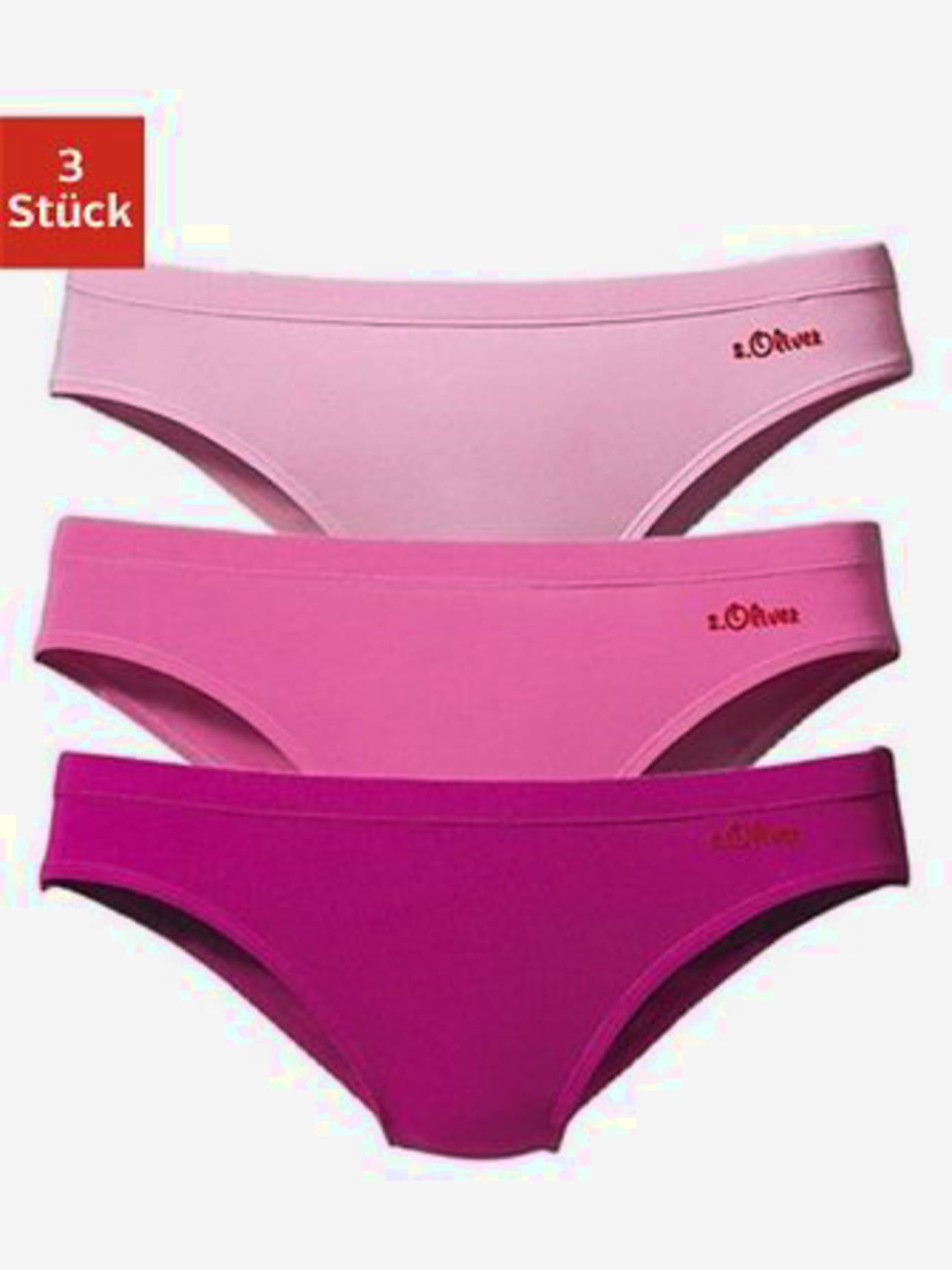 Lot de 3 bas de maillot de bain s.oliver