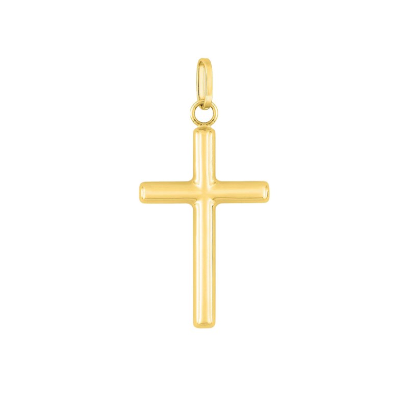 Pendentif Mixte - Or 18 Carats - Croix