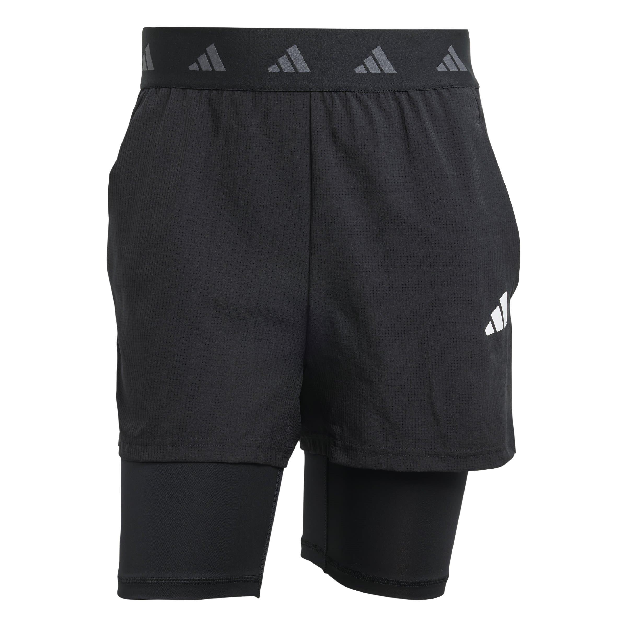 adidas Gym 2 in 1 Shorts Mens