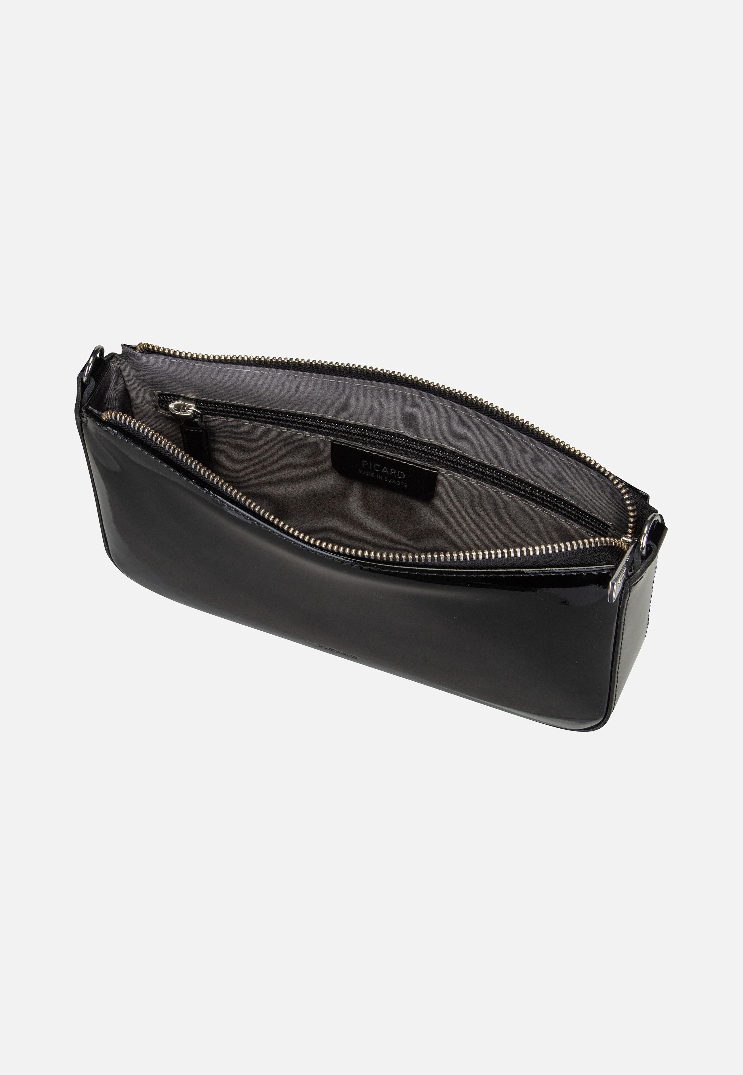 Auguri 5528 Schwarz/Lack - Abendtasche