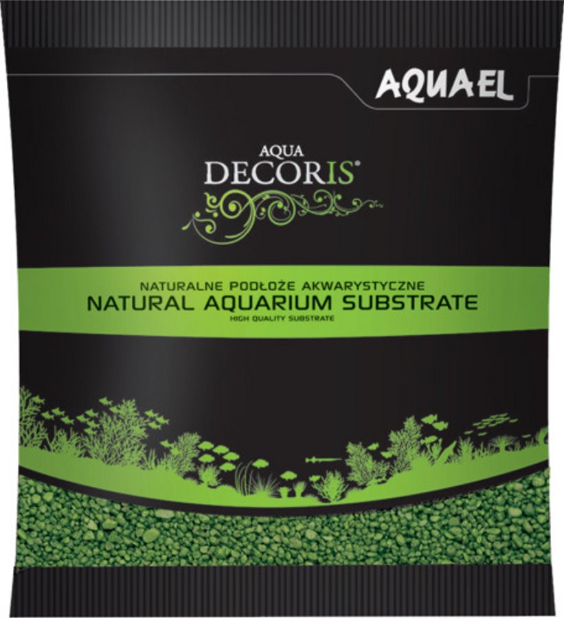 Aquael AQUA DECORIS QUARZO COLORIDO VERDE