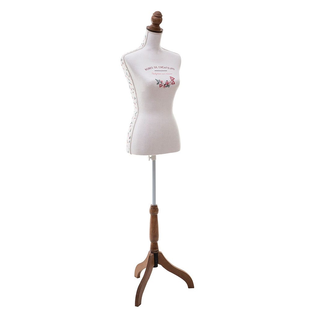 Mannequin à poser poésie blanc H 160cm