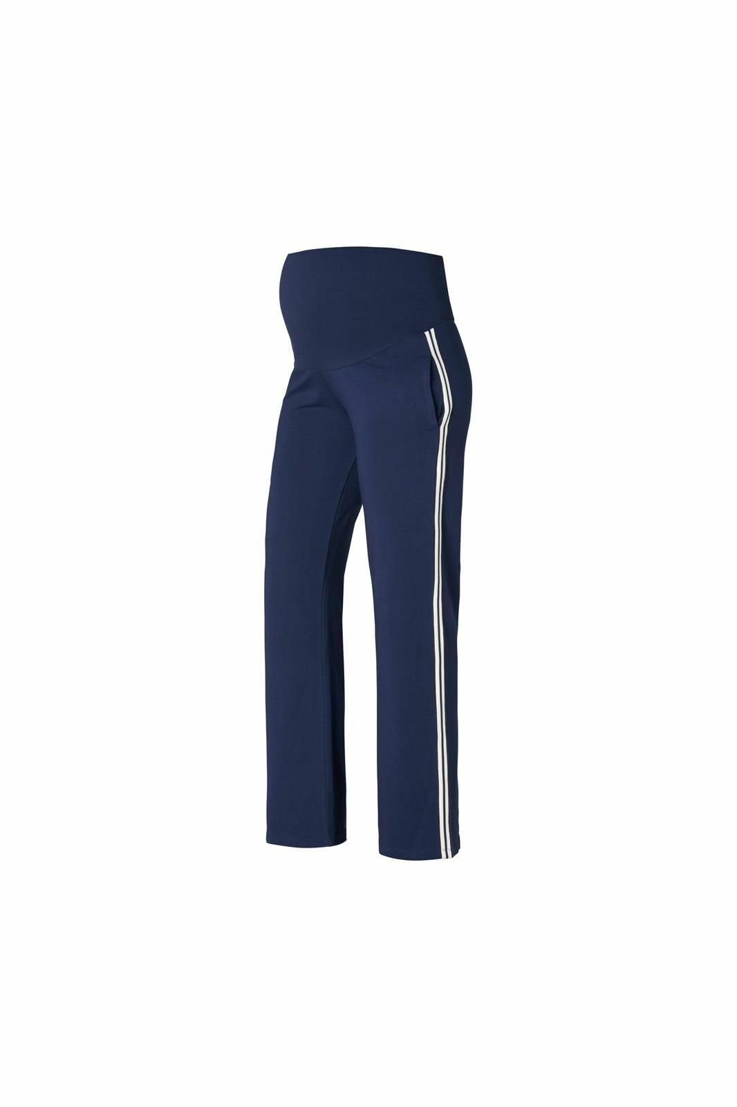 Noppies Maternity Casual broek wide leg fit - Naval Academy