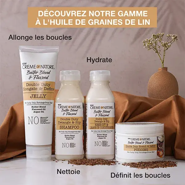 Creme of Nature Butter Blend & Flaxseed Stylly 248ml