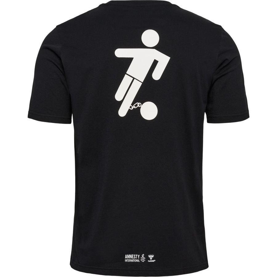 Hummel T-Shirt amnesty X hummel - Noir/Jaune