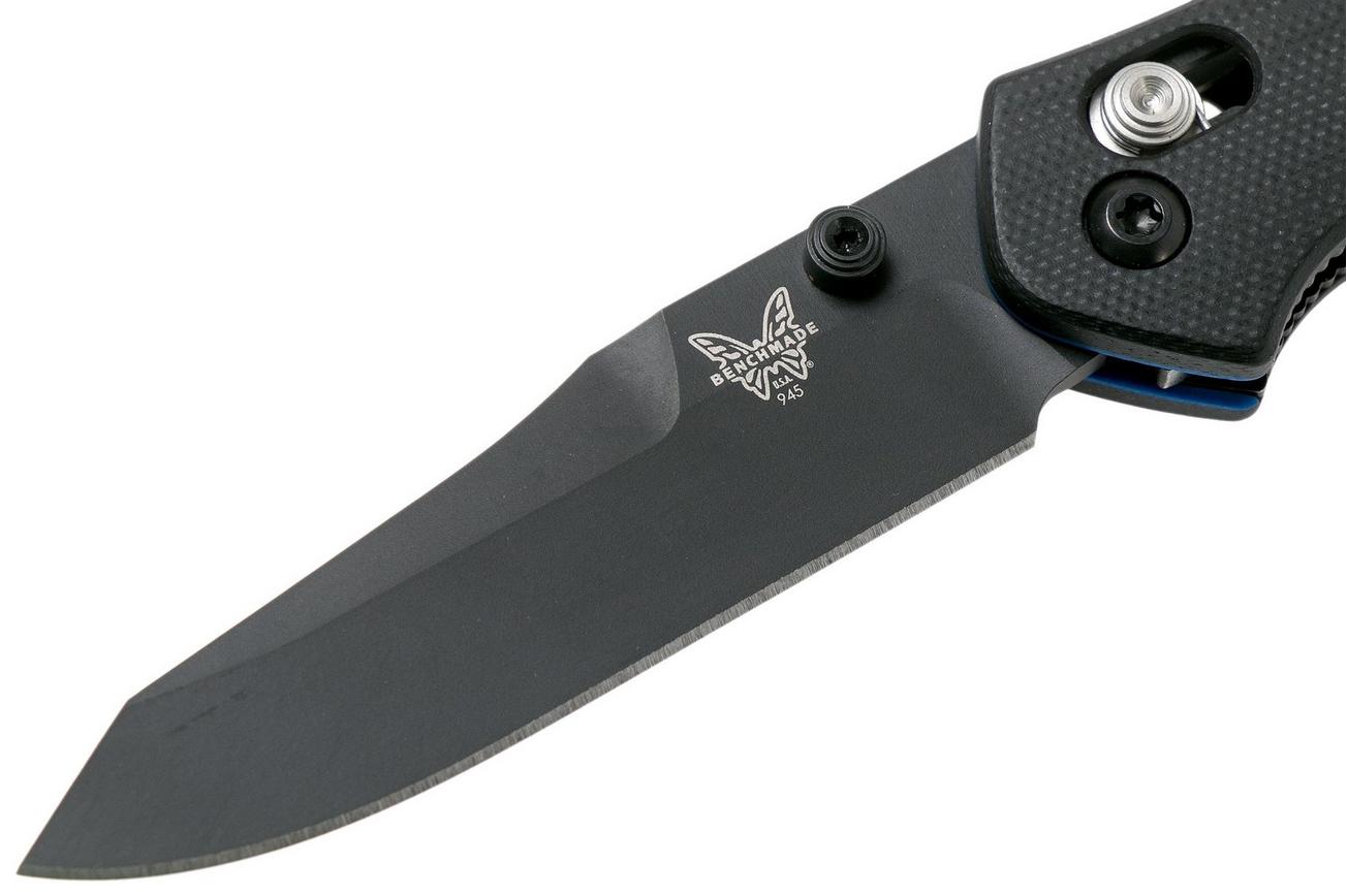 Benchmade 945BK-1 Black Mini Osborne zakmes, Warren Osborne design