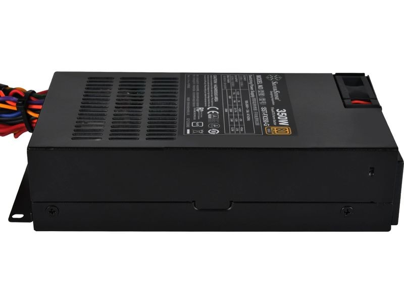 SilverStone Netzteil FX350-G 350 W Flex-ATX-Referenznetzteil mit leisem 40-mm-Lüfter