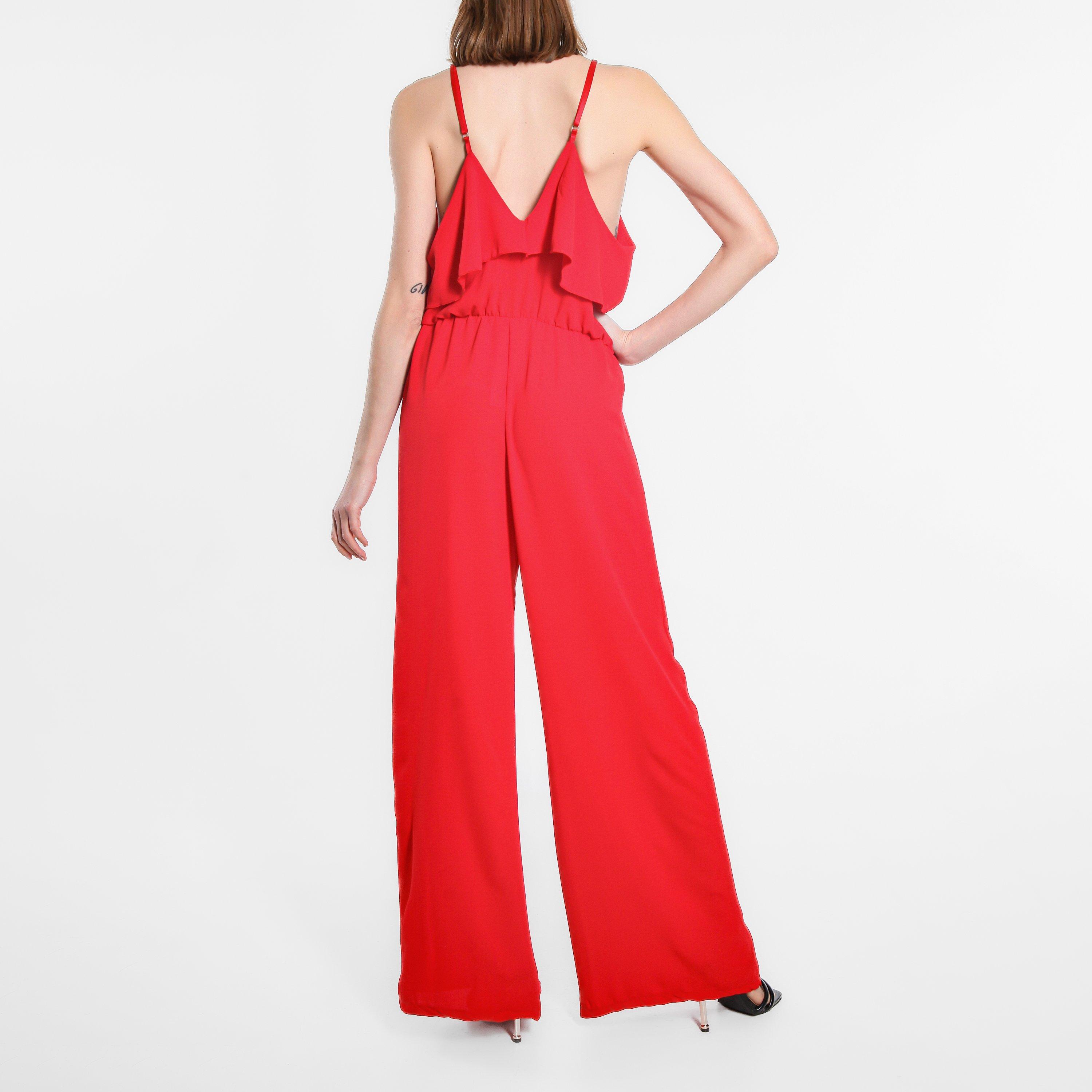 Be You BY Frill Strappy Jumpsuit